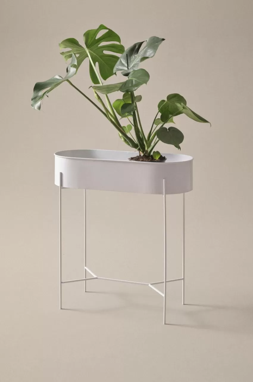 Utekrukor | Utebord*Jotex BELLEMI Blombord Vit