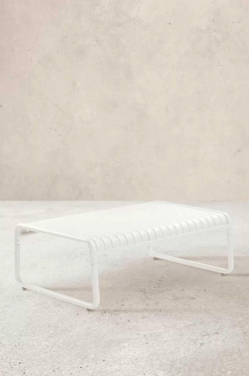 Utebord | Utemöbler*Jotex BELLEVILLE Soffbord 79x122 Cm Vit
