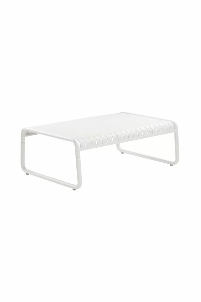 Utebord | Utemöbler*Jotex BELLEVILLE Soffbord 79x122 Cm Vit