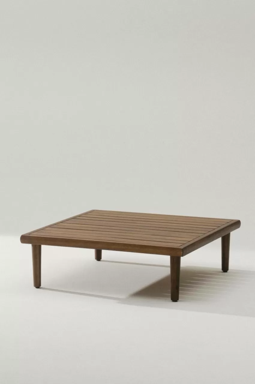 Utebord | Utemöbler*Jotex BELMONT Soffbord 80x80 Cm Teak