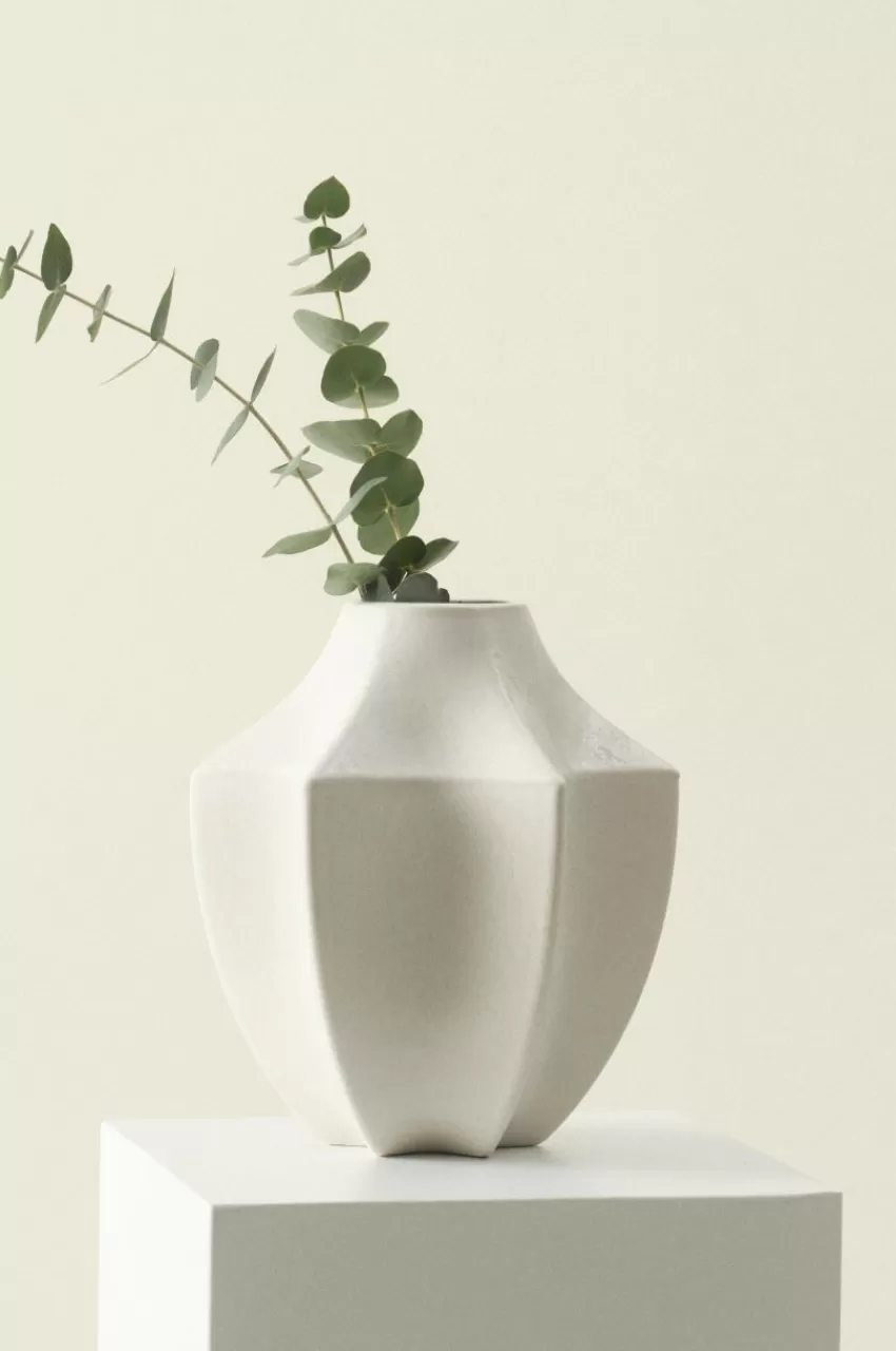 Vaser*Jotex BERIT Vas - Höjd 27 Cm Naturvit