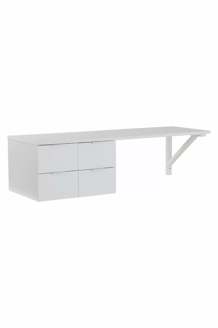Skrivbord | Bord*Jotex BETHUNE Skrivbord 42x120 Cm Vit