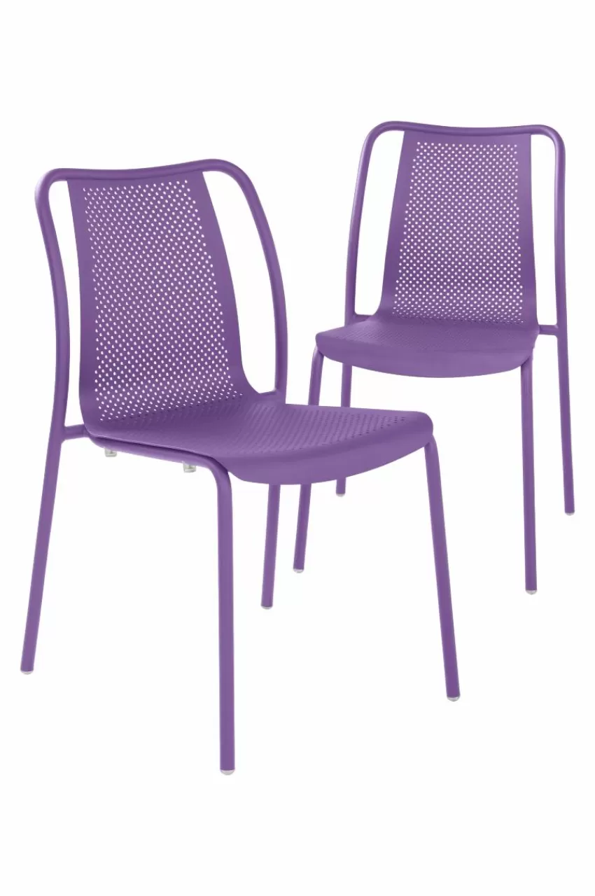Utestolar & Utepallar | Utemöbler*Jotex BIARRITZ Utestol 2-pack Lila