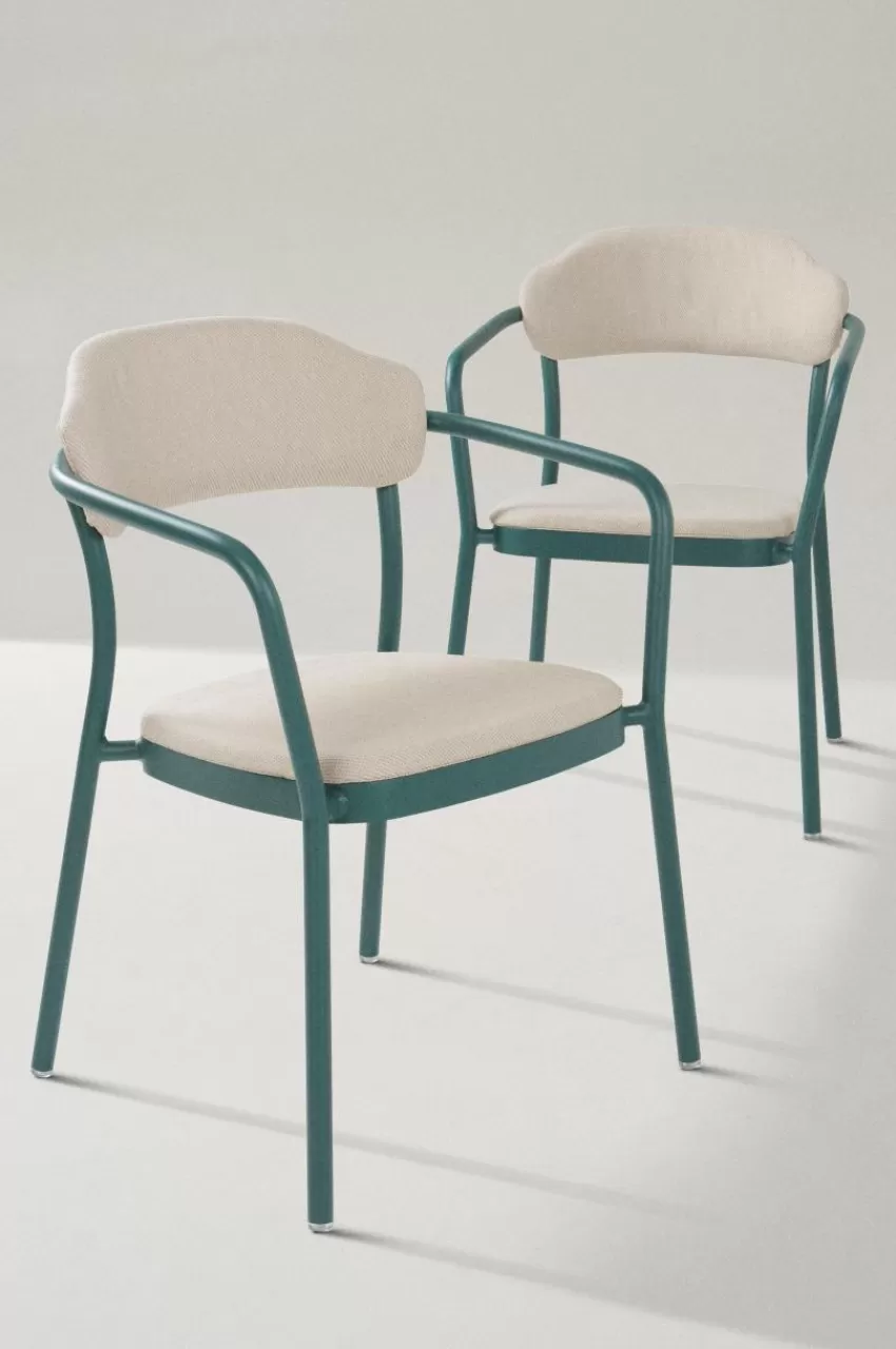Utestolar & Utepallar | Utemöbler*Jotex BIDART Utestol 2-pack Mörkgrön