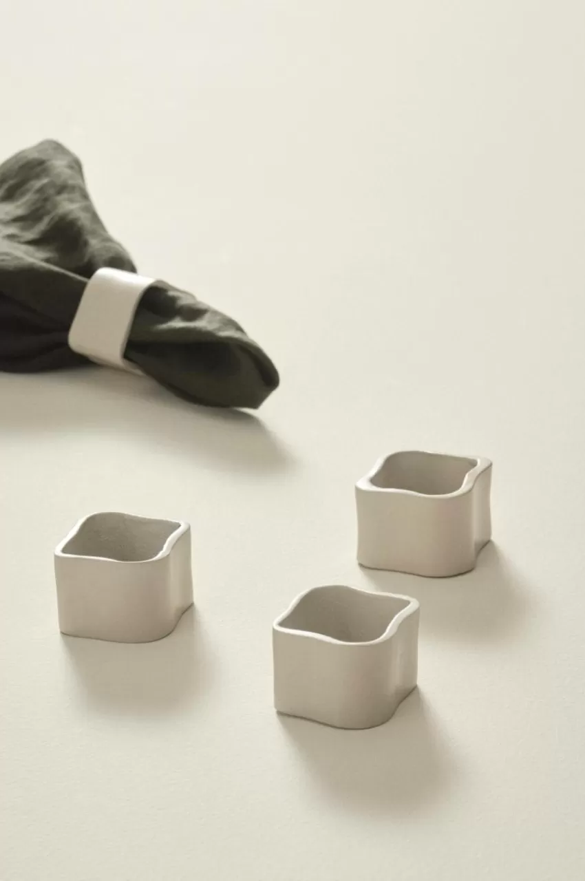 Kökstillbehör*Jotex BILLIE Servettring 4-pack Beige
