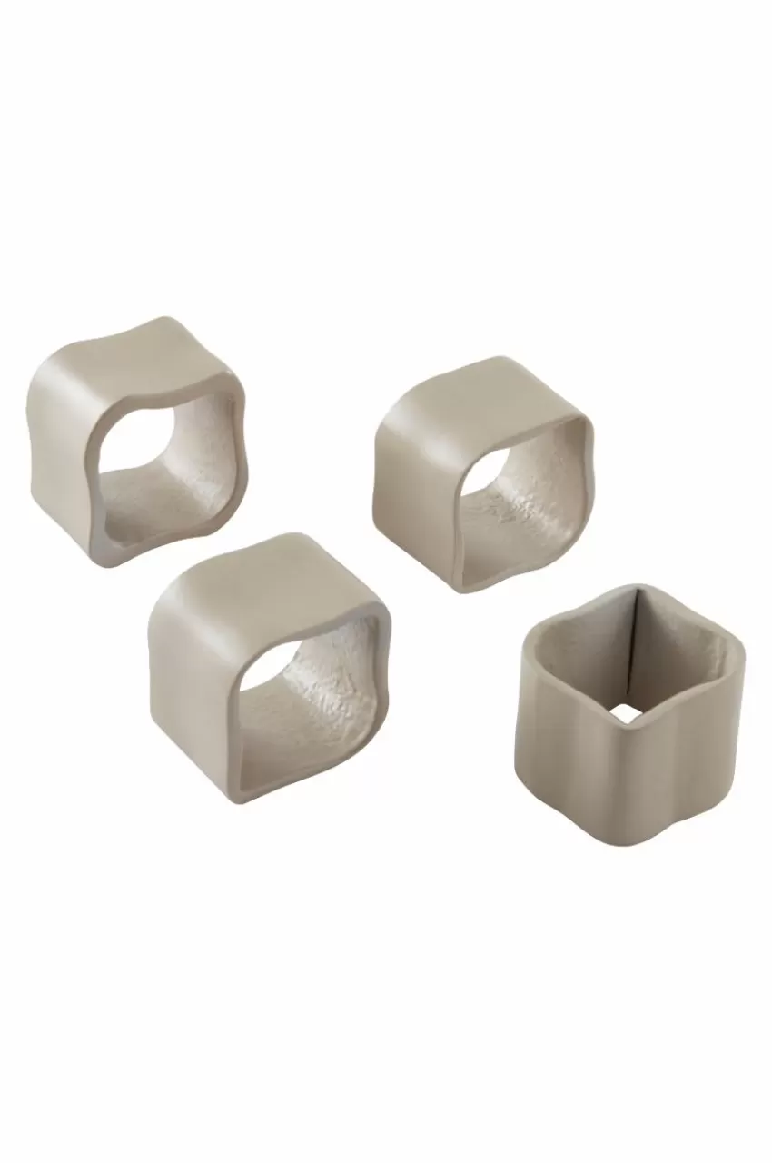 Kökstillbehör*Jotex BILLIE Servettring 4-pack Beige