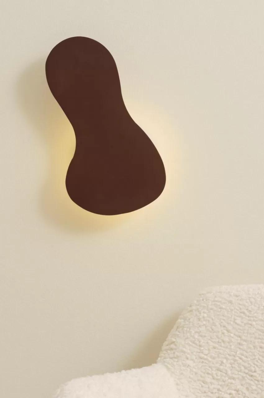 Barnlampor | Barnlampor*Jotex BIM Vägglampa Batteridriven LED Mörk vinröd