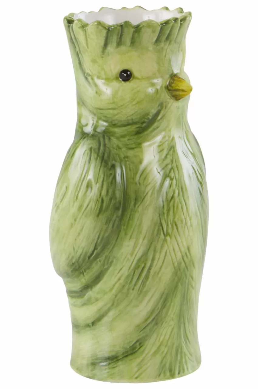 Vaser*Jotex BIRDY Dekorationsvas Höjd 17.7 Cm Grön