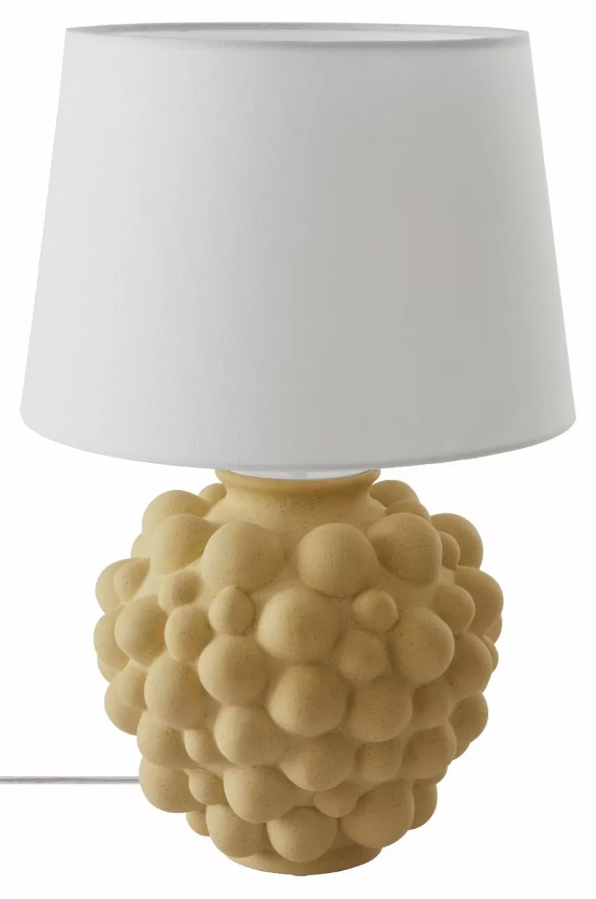 Bordslampor*Jotex BLUSH Bordslampa Gul/naturvit