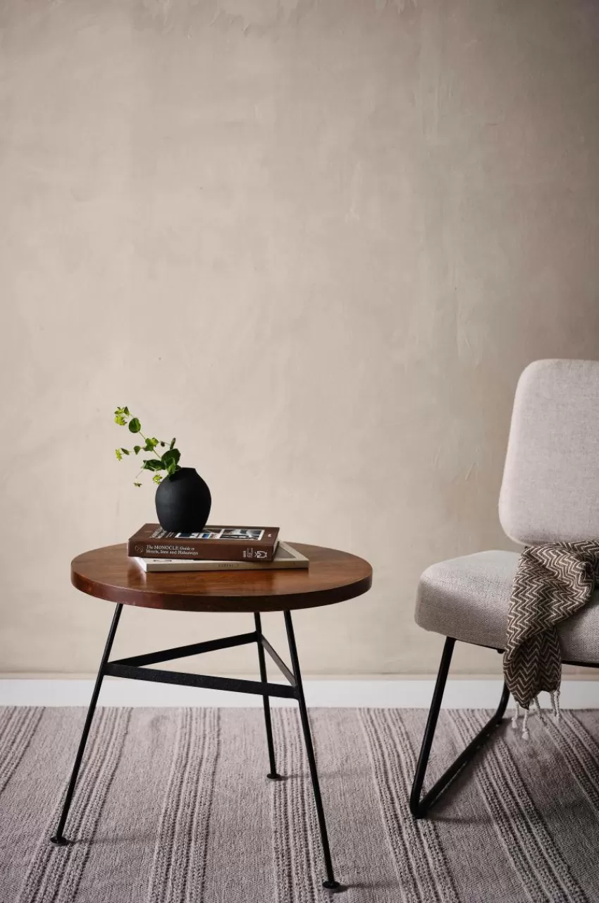 Bord*Jotex BODAFORS Soffbord ø 50 Cm Brun