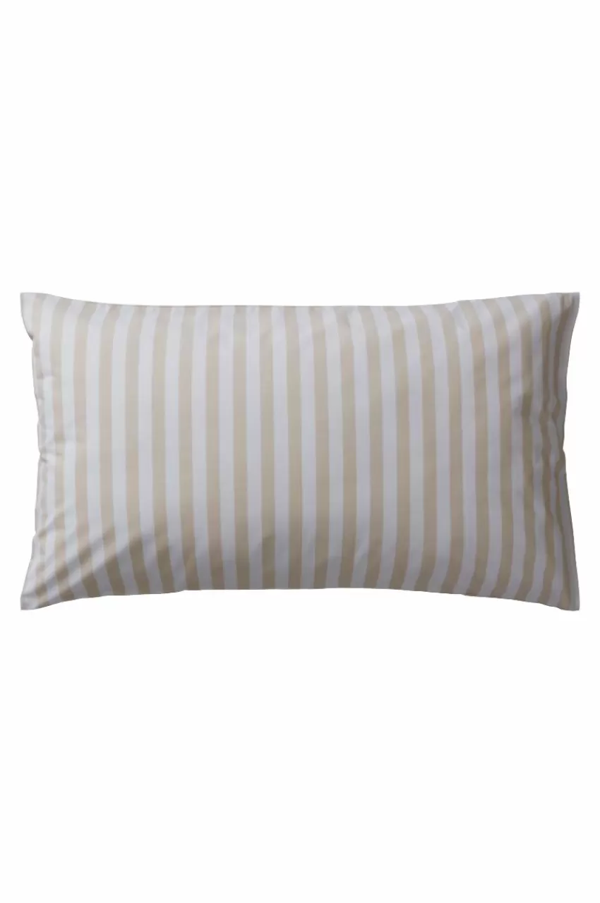 Örngott*Jotex BOEL örngott 90x50 Cm - Ekologisk Ljus sand/vit