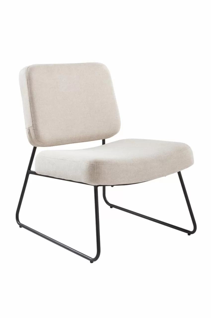 Stolar | Fåtöljer*Jotex BOLZANO Loungestol Naturvit