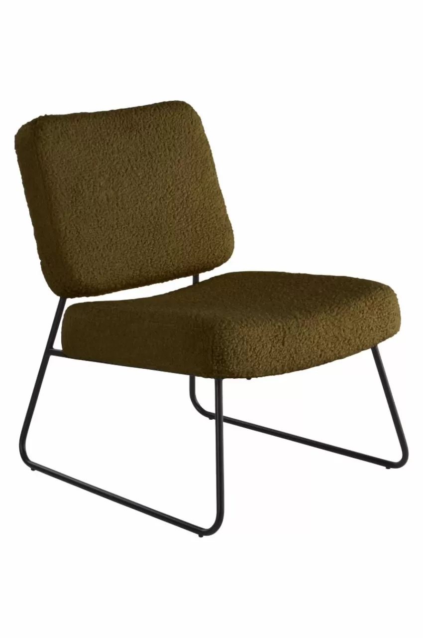 Stolar*Jotex BOLZANO TEDDY Loungestol Grön