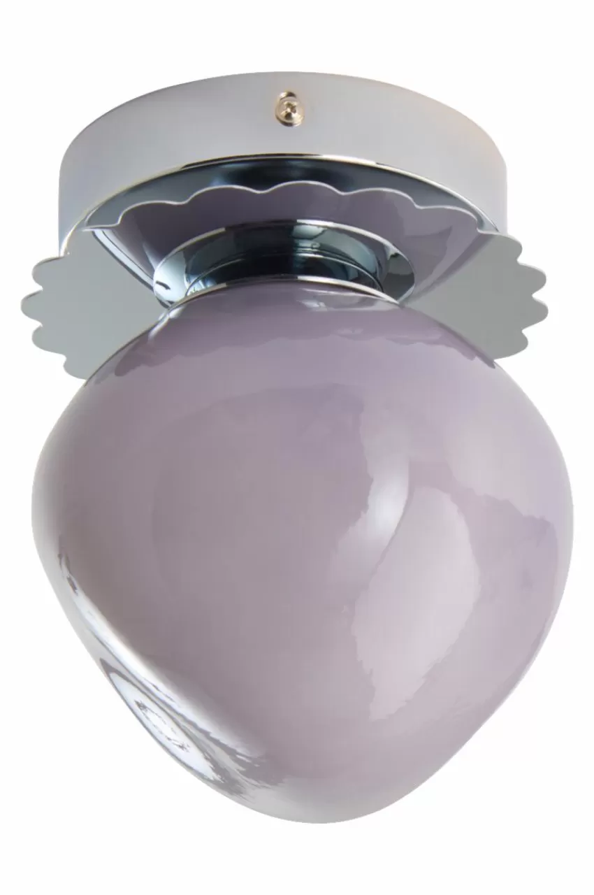 Taklampor*Jotex BON Taklampa Krom/lavendel