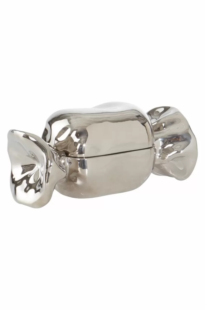 Juldukning | Juldekoration*Jotex BONBON Skål Med Lock Silver