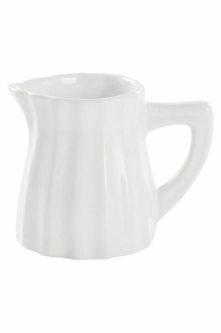 Glas*Jotex BONNIE Mjölkkanna Naturvit