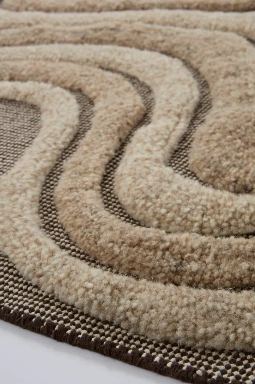 Lugg- & Ryamattor*Jotex BONSIE Luggmatta 160x230 Cm Beige/brun