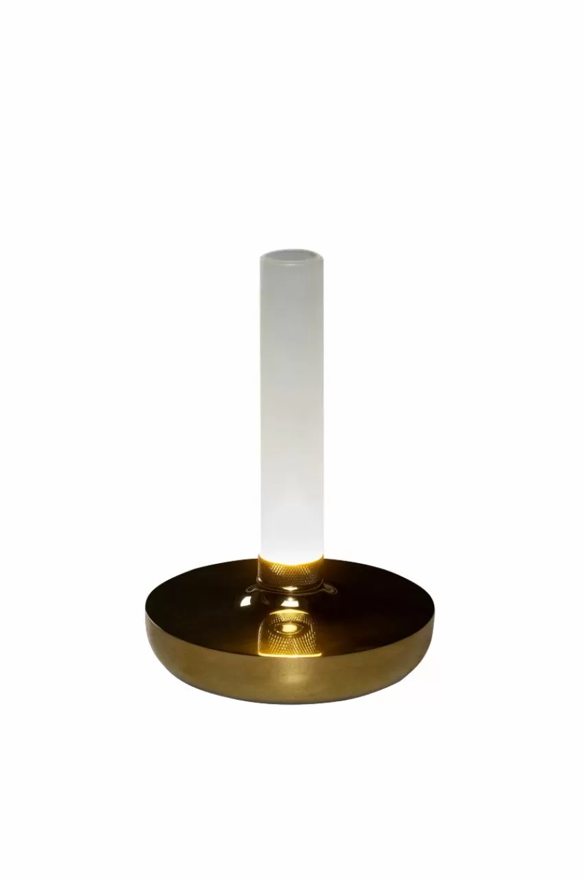 Utebelysning | Utebelysning*Jotex Bordslampa Biarritz USB Guld