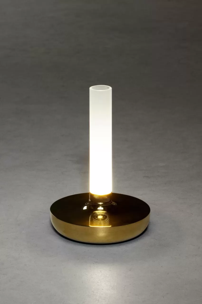 Utebelysning | Utebelysning*Jotex Bordslampa Biarritz USB Guld