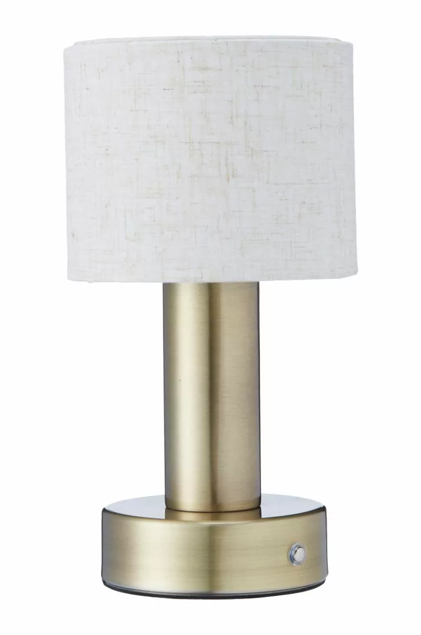 Bordslampor*Jotex Bordslampa Tiara Laddbar Brass