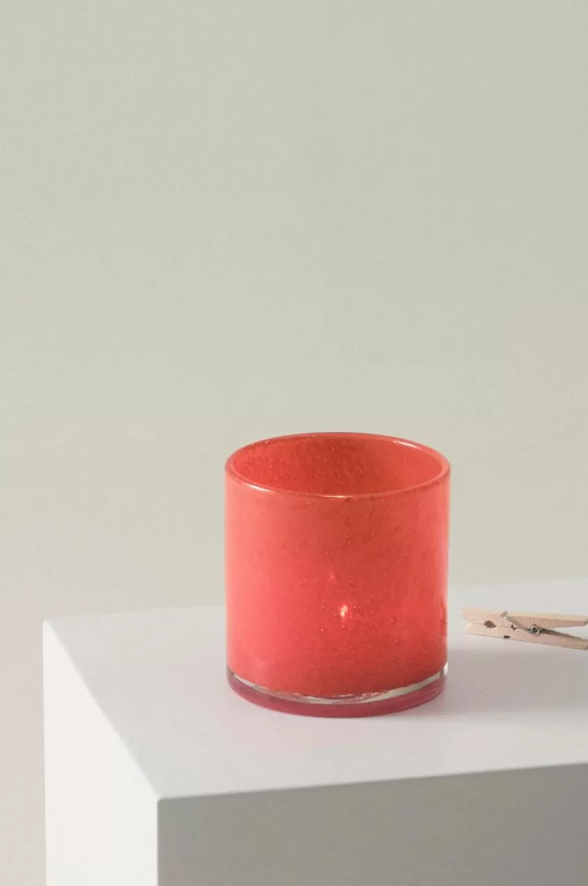 Ljuslyktor*Jotex BOSS Ljuslykta - Höjd 12 Cm Röd