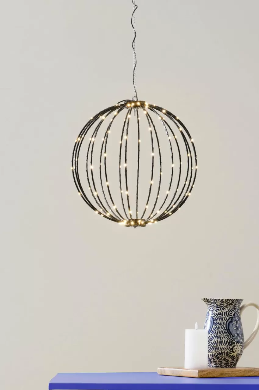 Utebelysning | Utebelysning*Jotex BREEZE Hängande Dekoration LED ø 40 Cm Svart