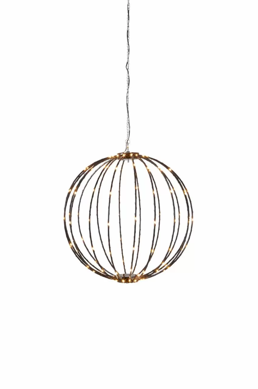 Utebelysning | Utebelysning*Jotex BREEZE Hängande Dekoration LED ø 40 Cm Svart
