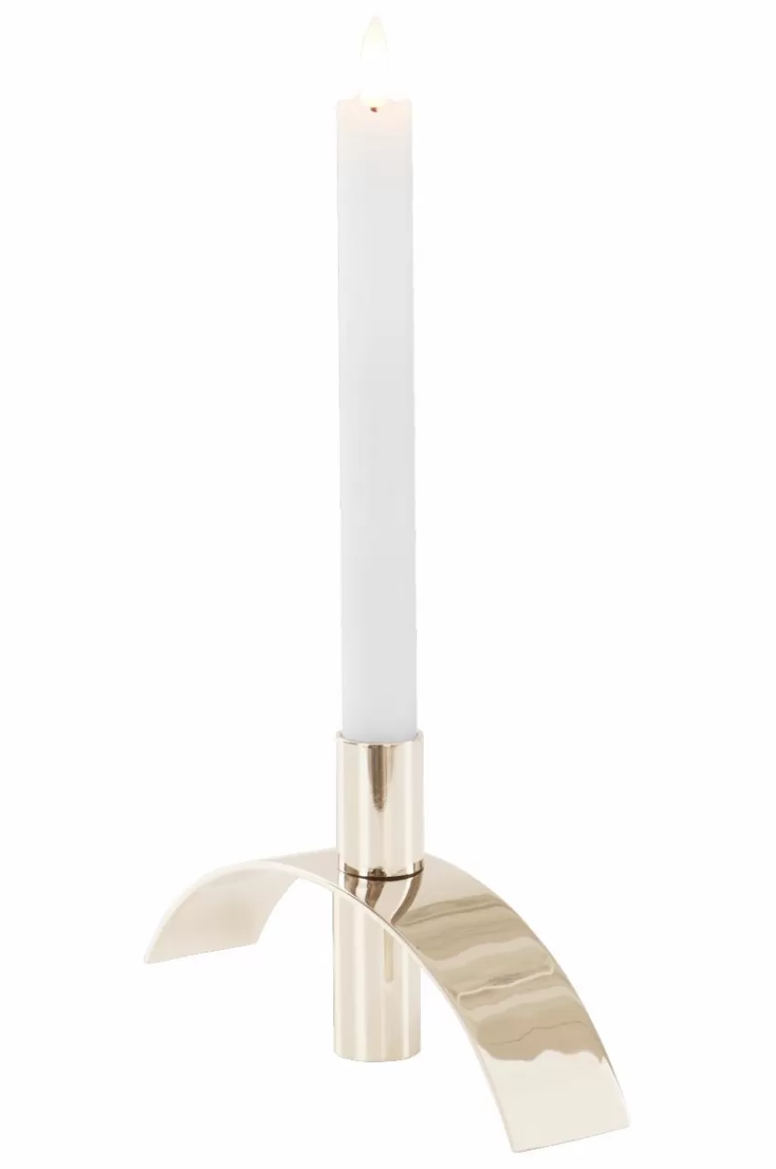 Ljusstakar*Jotex BRIDGET Ljusstake- Stor Guld