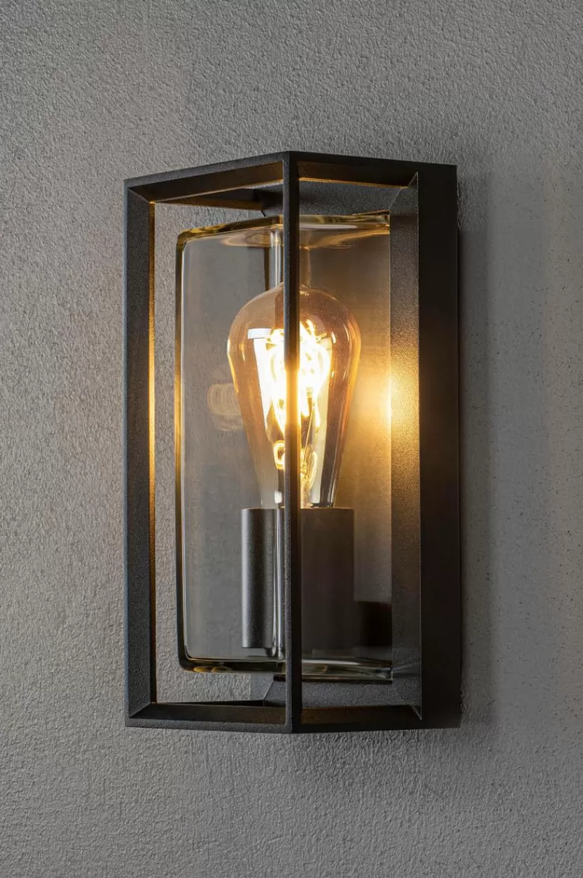 Utebelysning | Utebelysning*Jotex BRINDISI SENSOR Vägglampa Utomhus Svart