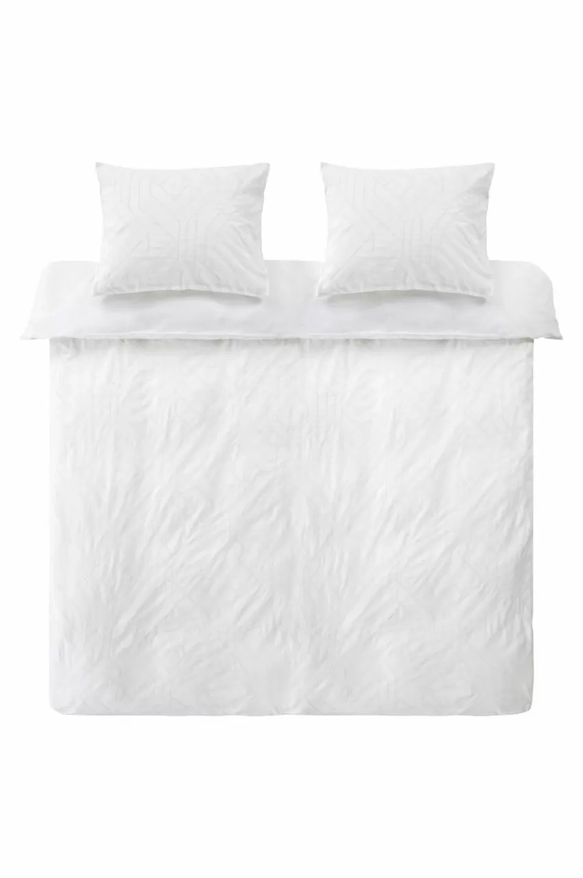 Påslakanset*Jotex BRYONA Påslakanset Dubbelsäng Vit/beige