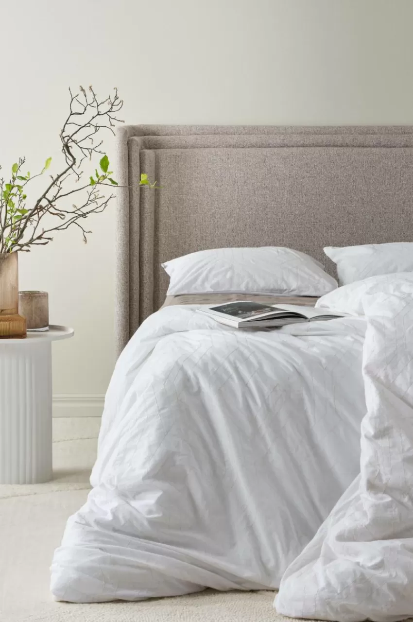 Påslakanset*Jotex BRYONA Påslakanset Enkelsäng Vit/beige