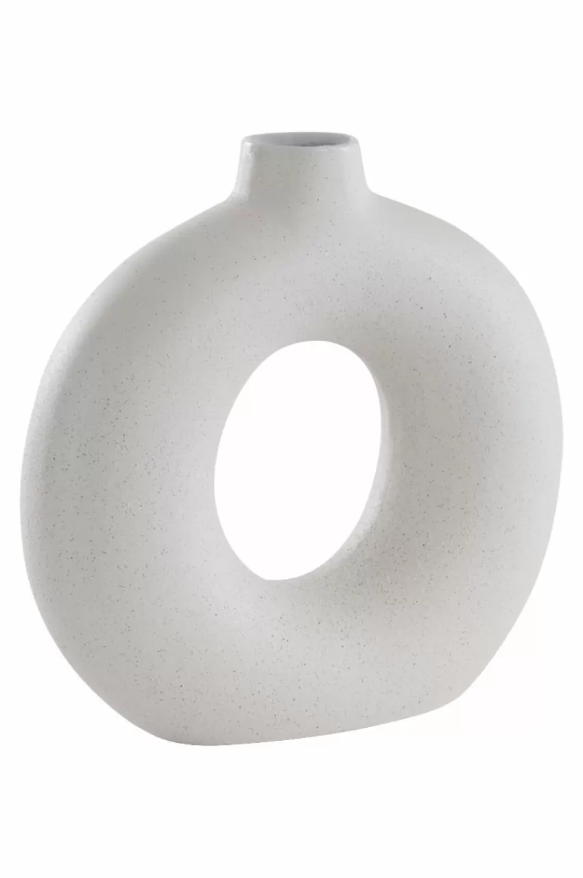 Vaser | Prydnadssaker*Jotex BUN Vas/dekoration - Höjd 30,5 Cm Matt vit