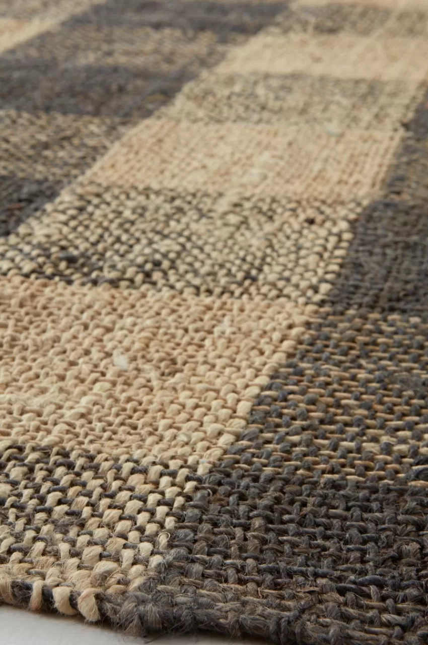 Jutemattor*Jotex BURSA Jutematta 200x300 Cm Svart/naturvit