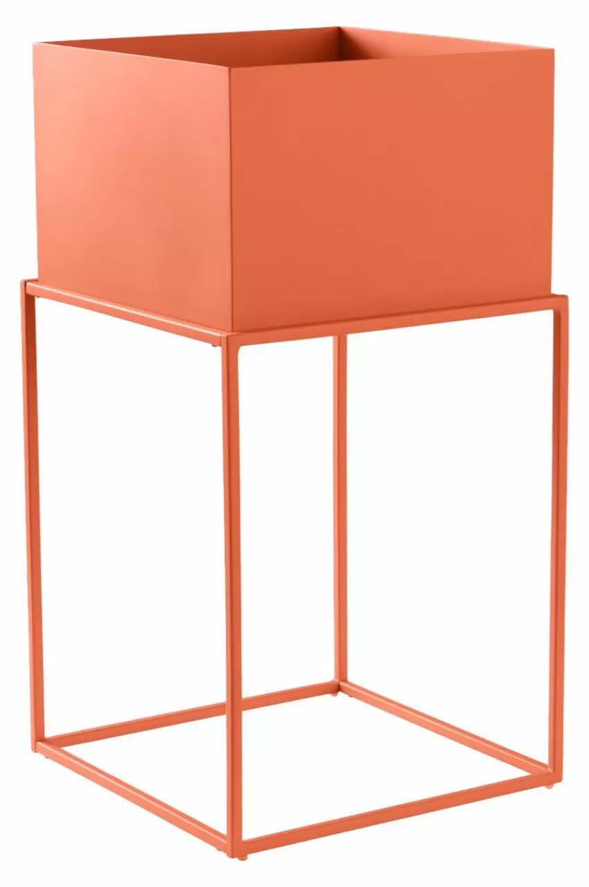 Utekrukor | Krukor*Jotex BYRON Kruka Med Ställning 32x32 Cm Orange