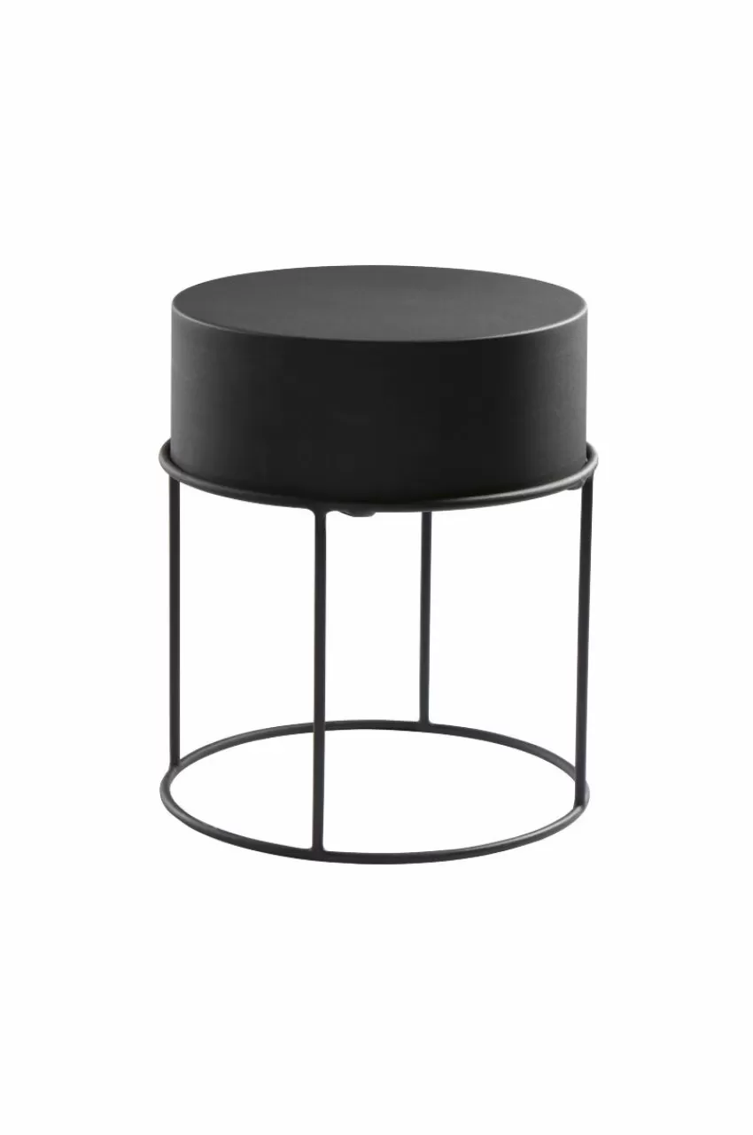 Bord*Jotex BYRON Sidobord ø 40 Cm Svart