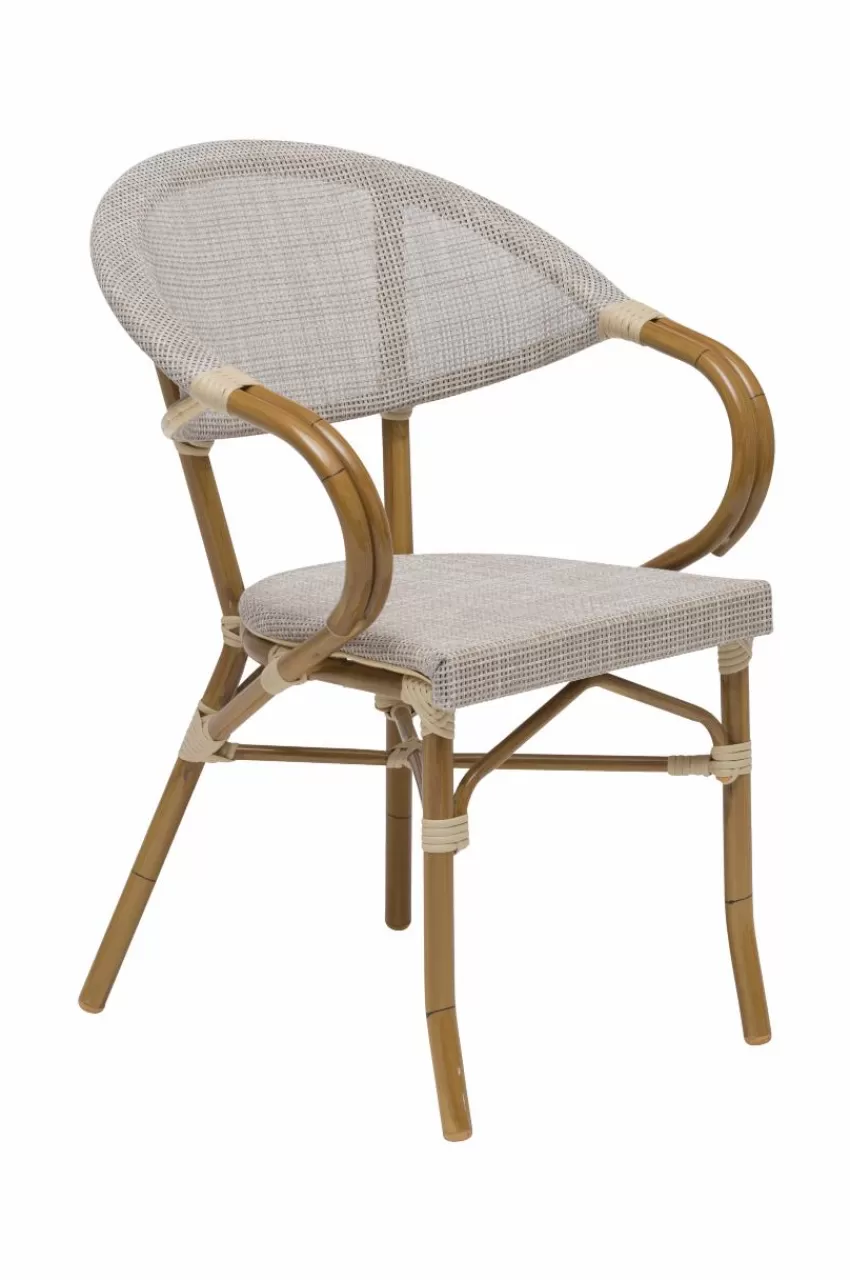 Utestolar & Utepallar | Utemöbler*Jotex Caféstol, Äppelhed Ljusbrun / beige