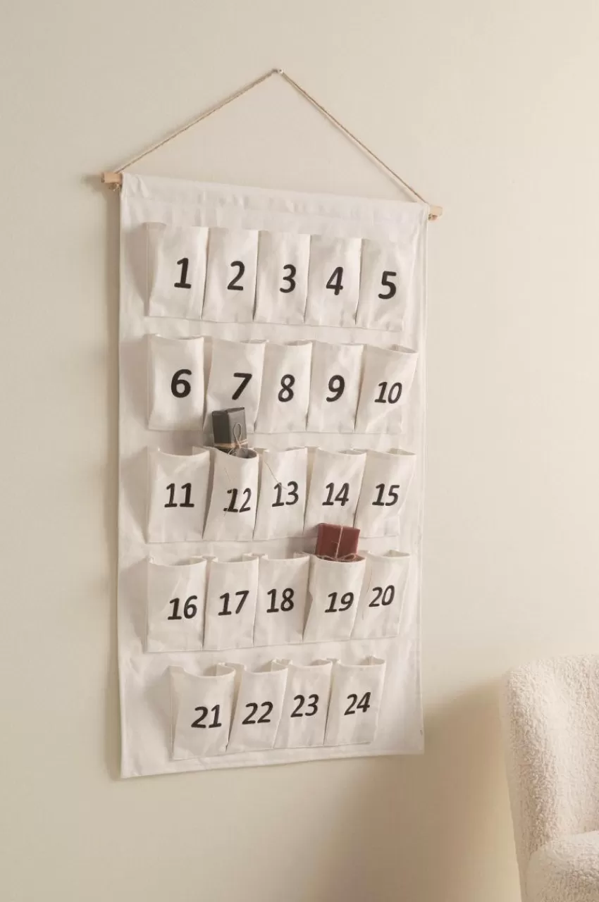 Juldekoration | Barndekoration*Jotex CALENDIE Julkalender Vit