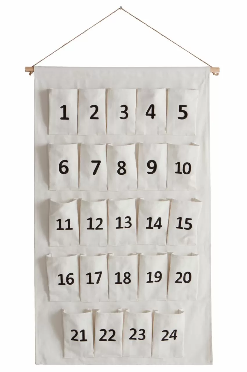 Juldekoration | Barndekoration*Jotex CALENDIE Julkalender Vit