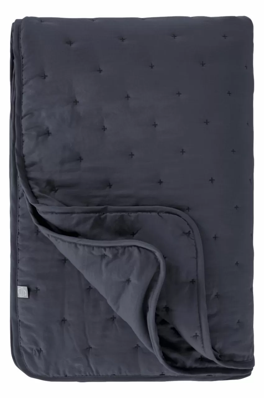 Överkast*Jotex CALM överkast - Dubbelsäng 260x260 Cm Mörkgrå