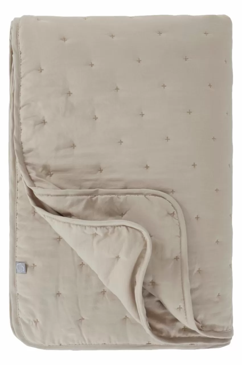 Överkast*Jotex CALM överkast - Enkelsäng 180x260 Cm Beige