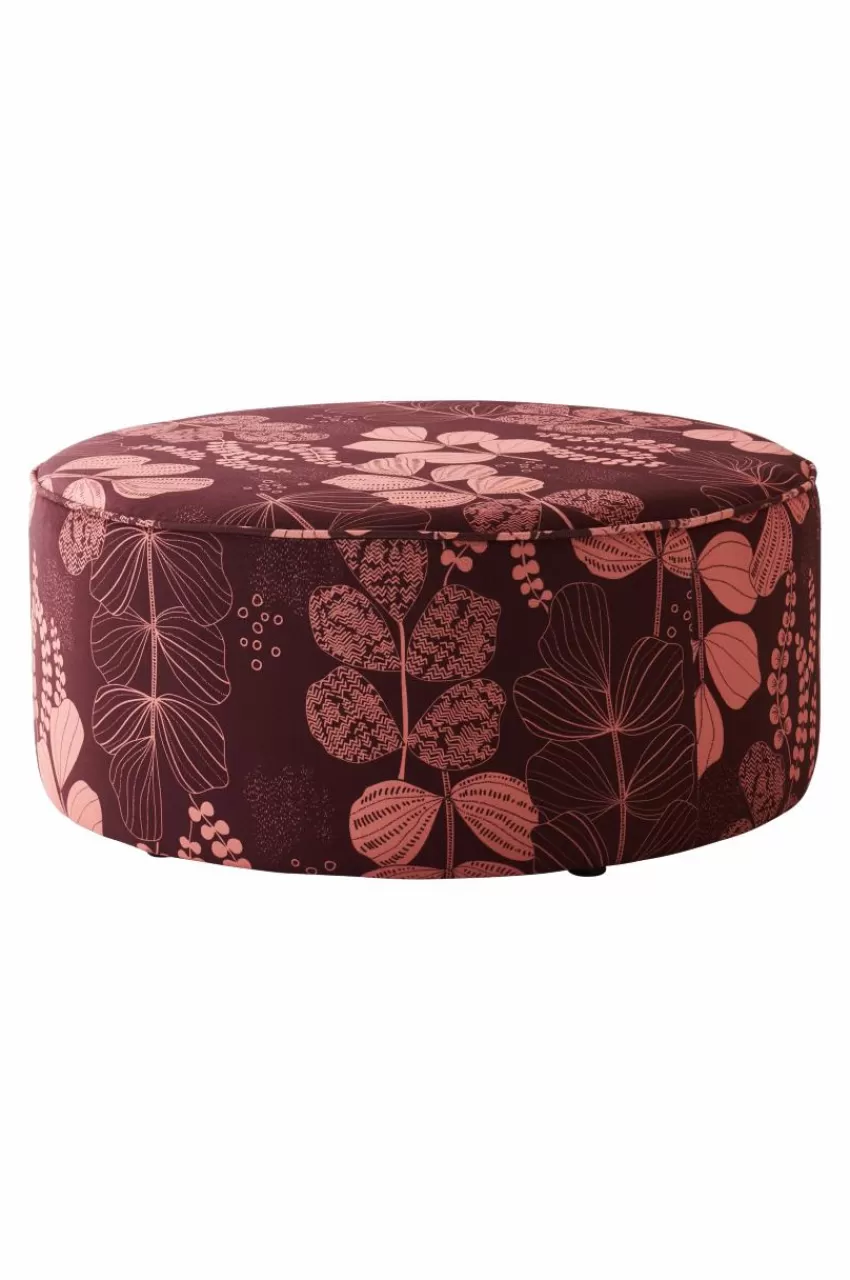 Sittpuffar*Jotex CALTHA Puff ø 81 Cm Rosa/Vinröd