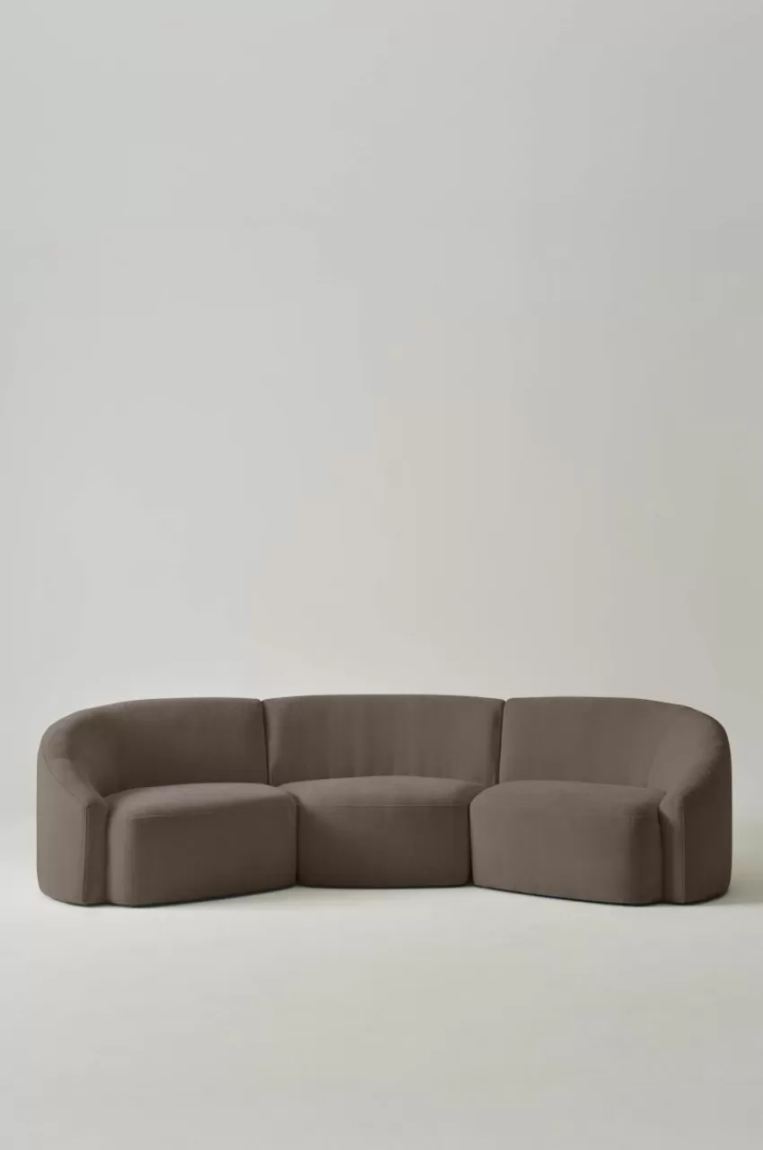 Soffor*Jotex CAMARILLO Soffa 3-sits Gråbrun