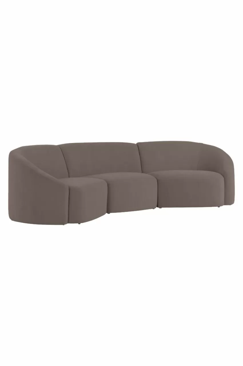 Soffor*Jotex CAMARILLO Soffa 3-sits Gråbrun