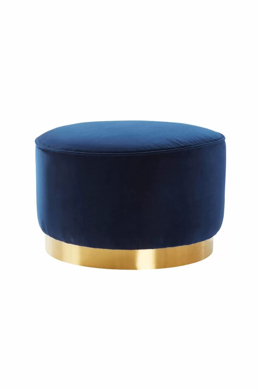 Sittpuffar*Jotex CANNES Sittpuff ø 60 Cm Mörkblå