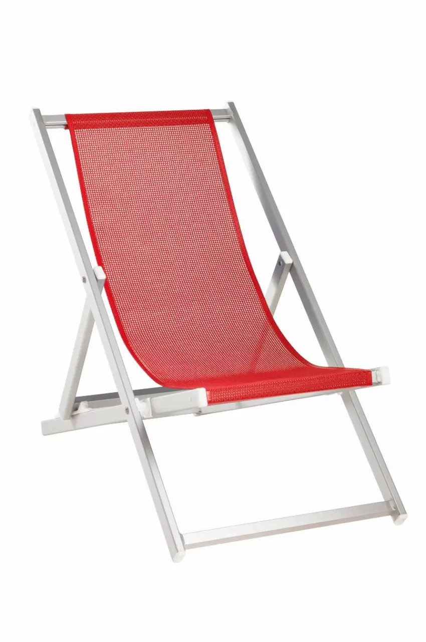 Solstolar & Solsängar | Utemöbler*Jotex CAPRIANA Solstol Röd