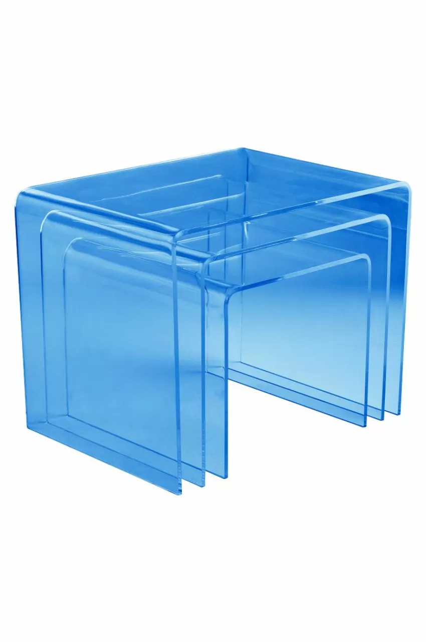 Bord*Jotex CATALINA Sidobord 3-pack Blå