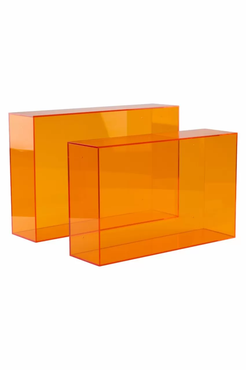 Väggdekoration | Förvaring*Jotex CHELSEA Väggfack 2-pack Orange