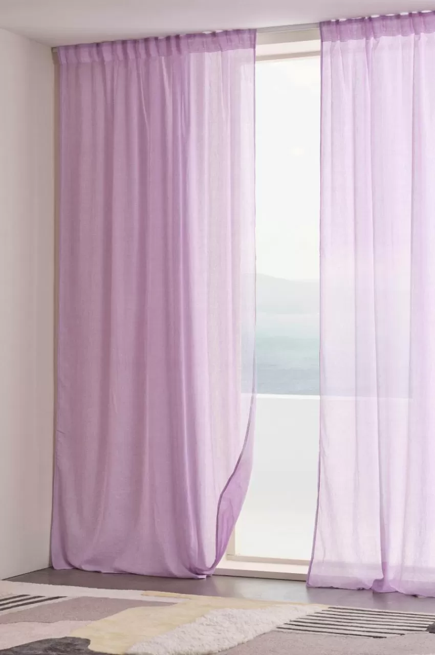 Barngardiner*Jotex CIA Multifunktionsgardin 2-pack Lila