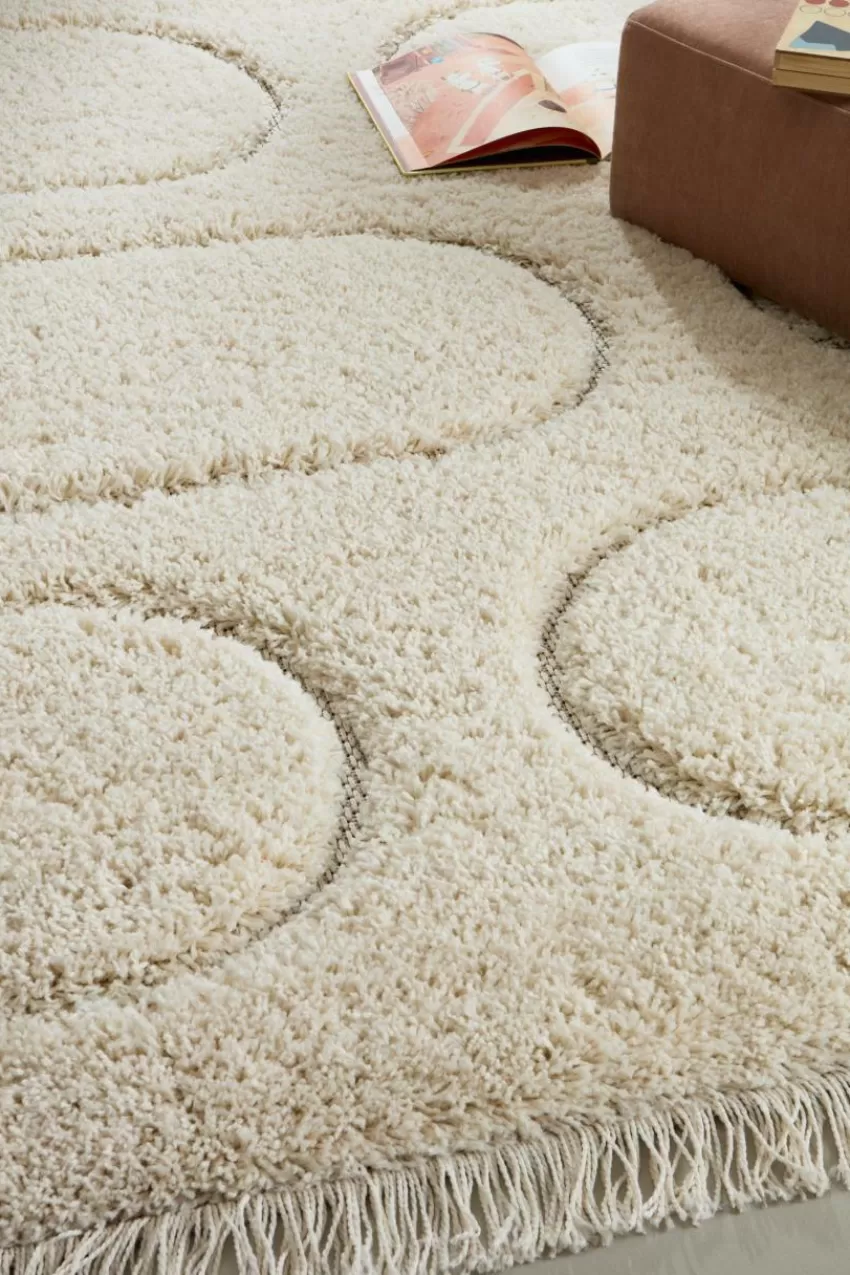 Barnmattor | Barnmattor*Jotex CIRCLE Luggmatta 135x190 Cm Naturvit