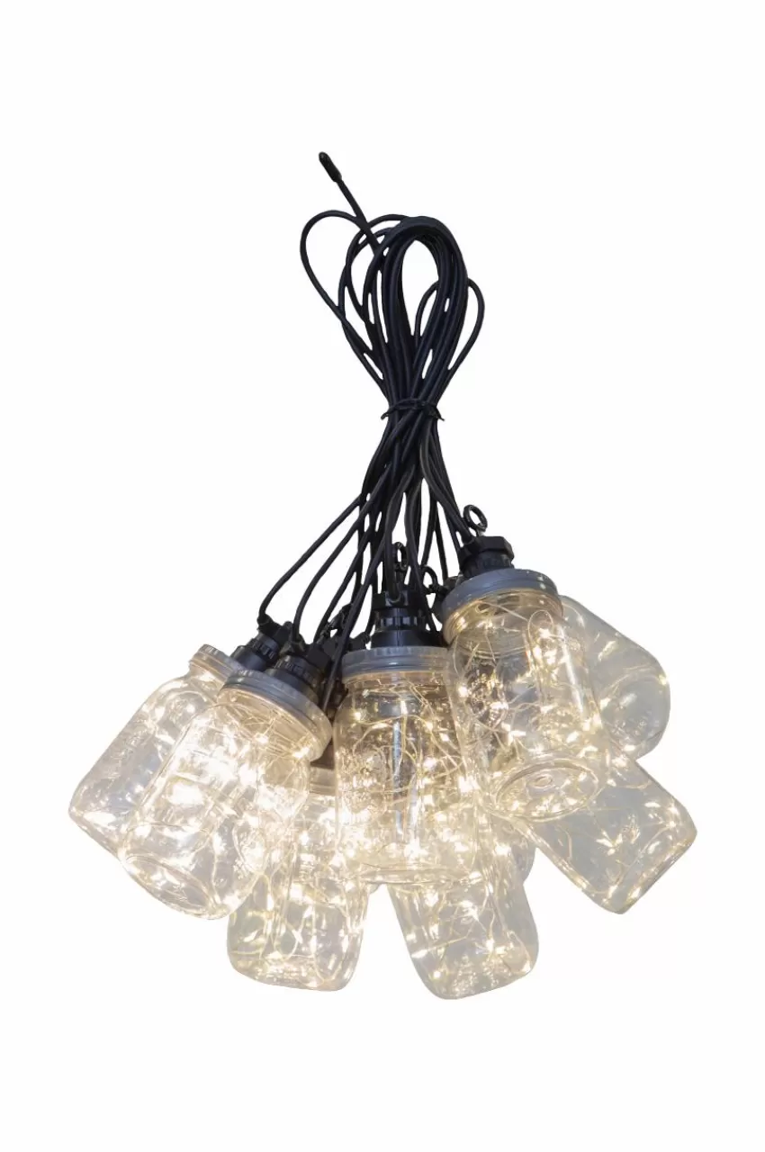 Utebelysning | Utebelysning*Jotex Circus Bottle Ljusslinga Svart